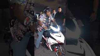 iShowSpeed ride a Malaysia motorcycle 🤣 [upl. by Eicnan]