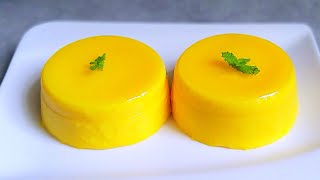 Mango Panna Cotta Recipe  Mango Pudding Dessert  How to Make Panna Cotta [upl. by Nosnirb321]