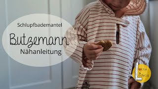 Nähanleitung Bademantel quotButzemannquot Badeponcho [upl. by Titus]