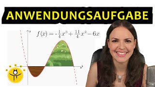 Anwendungsaufgaben Ganzrationale Funktionen – Kurvendiskussion ANALYSIS Abitur [upl. by Athey]