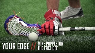 Your Edge Faceoff Drills with Mike Poppleton [upl. by Akenn343]