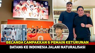 LANGSUNG DIPANGGIL STY Timnas Kedatangan 6 Pemain Keturunan BaruBelanda bantu Indonesia di Round 3 [upl. by Wunder417]