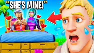 I Stole My BIGGEST Haters Girlfriend In Fortnite [upl. by Aicre799]