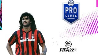 Tutorial face Ruud Gullit Legend  Pro Clubs  Fifa 23  Fifa 22  Modo carreira [upl. by Croft158]