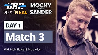 UBC 2022 Final MOCHY vs SANDER Match 3 Backgammon [upl. by Ayit]