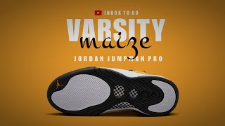 Jordan Jumpman Pro VARSITY MAIZE 2023 OFFICIAL LOOK AND RELEASE INFORMATION [upl. by Nesyla470]