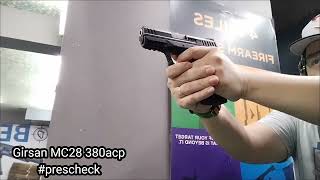 Girsan MC9 Sacs 380 acp test fire [upl. by Yelyah]