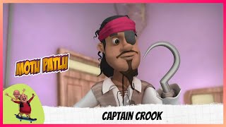 Captain Crook  Motu Patlu  मोटू पतलू [upl. by Sibie]