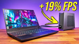 Water Cool Your Gaming Laptop With This XMG Oasis Tested [upl. by Hairim503]