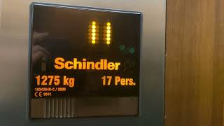 Schindler Euro lift at Bord Gáis Energy Theatre [upl. by Broderick]