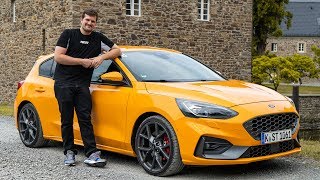 Ford Focus ST Mk4 2019 Review  Fahrbericht 23L EcoBoost  Angriff auf den Hot Hatch Thron [upl. by Baler]