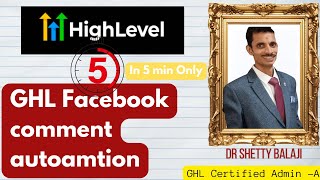 Go High Level Facebook FB Comment automation [upl. by Aicylla448]