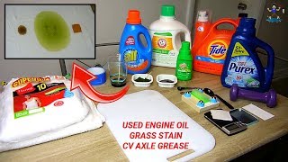 Which Laundry Detergent Works Best Remove Stains The Most Find Out [upl. by Xyla414]