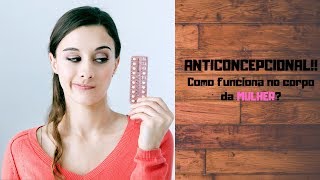 Ciclo Menstrual e a Função do Anticoncepcional  Estrogênio e Progesterona [upl. by Nelyahs]