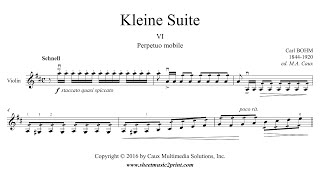 Bohm  Kleine Suite 66  Perpetuo mobile [upl. by Zampardi]