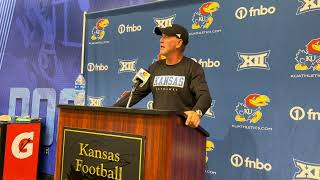 Lance Leipold reflects on last week’s loss and previews UNLV [upl. by Mountfort]