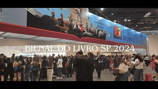 VLOG BIENAL DO LIVRO SP 2024 [upl. by Farrison]