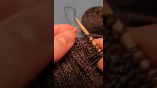 Rib stich knitting [upl. by Alverta]