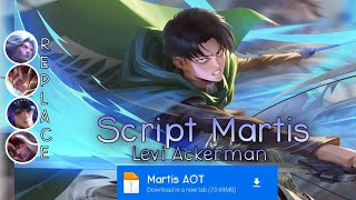 Script Skin Martis Attack On Titan No Password  Full Effect amp Voice  Update Patch Terbaru [upl. by Eseer412]