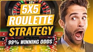 5x5 Roulette Strategy Revealed 98 Success Rate 😮 [upl. by Yesnyl665]