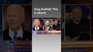 Greg Gutfeld Biden referred to JD Vance as a secretary shorts [upl. by Annahoj872]