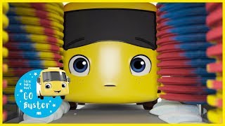 Buster and the Carwash  Go Buster  Little Baby Bus  Episode  Nursery Rhymes  ABCs and 123s [upl. by Surdna656]