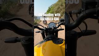 On the off road track RoyalEnfield guerrilla450 Review [upl. by Halimak]