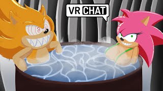 FLEETWAY SUPER SONIC AND ROSEYS NIGHT OUT IN VR CHAT [upl. by Eran]