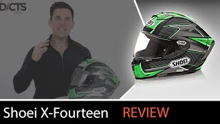 Shoei X14 Full Face Helmet Review at SpeedAddictscom [upl. by Myron622]