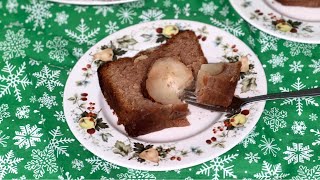 Poached Pear Loaf Cake [upl. by Veats]