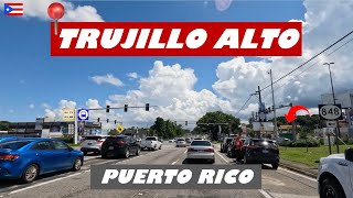 ☀️🚙Driving around Trujillo Alto Puerto Rico 4K🇵🇷 [upl. by Aitsirt]