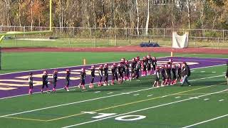 The 8U Guilderland Dutchmen Football Team Announced At The Superbowl [upl. by Finegan]