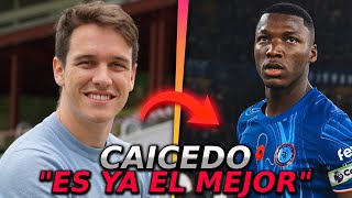 Prensa Española ALUCINAN con Moisés Caicedo  ¿Es ya el MEJOR 5 del MUNDO [upl. by Valleau]