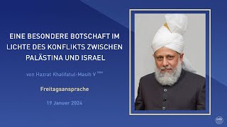 Islamischer Khalif über NahOstKonflikt „Es entwickelt sich zu einer gefährlichen Situation“ [upl. by Lorrimer]