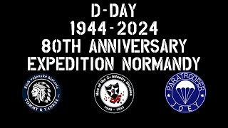 Normandie 2024  80 výročí dne D  Normandy 2024  80th anniversary DDay [upl. by Yrelle]