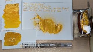 30inks30days June 2024 Day 26  Golden Beryl [upl. by Terence]