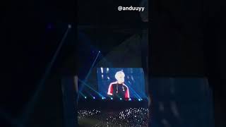 Armys amp RM sang Suga’s Mic Drop part together when Suga’s earpiece had a problem at BTS 4th Muster [upl. by Aitital]