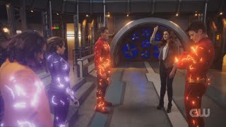 Speed Force Nora Boosts The Speedsters Powers  The Flash 7x18 Finale  Arrowverse Scenes [upl. by Aicire]