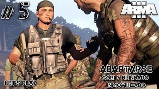 ARMA 3  ADAPTARSE EPISODIO 5  BLINDADO INMOVILIZADO  LETS PLAY ESPAÑOL [upl. by Wendie]