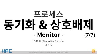 OS Lecture 6 Process Synchronization and Mutual Exclusion 77  Monitor [upl. by Seldon]