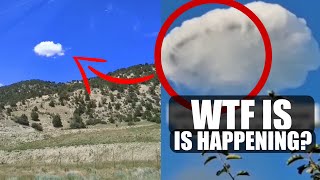 quotUFOquot Spotted HIDING IN CLOUDS Alien Sightings Caught on Camera 2024 [upl. by Tifanie]