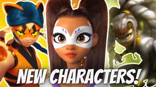 NEW MIRACULOUS LADYBUG CHARACTER NAMES 👀  MIRACULOUS CORP REVEALED 🐞✨ [upl. by Jenne318]