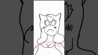 My traced animation video craftycorn and kicken fighting over a spider 😂 [upl. by Colfin]