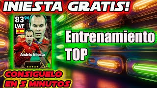 Así juega INIESTA GRATIS  Entrenamiento y habilidades  efootball2024 [upl. by Allecnirp579]