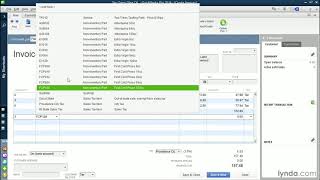 QuickBooks Tutorial  Invoicing customers [upl. by Aelam]