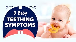 9 Common Baby Teething Symptoms [upl. by Karena]