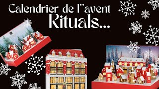 UNBOXING Calendrier de l’avent 2023 Rituals… 3 versions Virtuel [upl. by Pacificia]