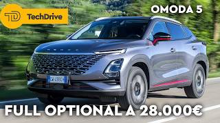 OMODA 5 FULL OPTIONAL dalla CINA a 28000€  Come va SU STRADA [upl. by Dippold]