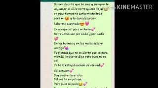 Como Enamorar a Tu Novia o Quedante Por WhatsApp [upl. by Russel860]