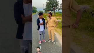 ham police hai re🤣😂comedy realfools surajroxfunnyvideoshorts trending vikram viralcomedy [upl. by Anais]